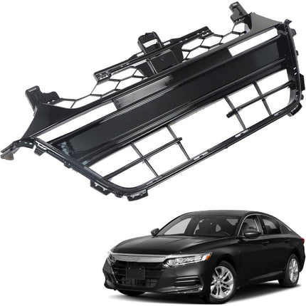 Findmall Front Lower Grille for 2018-2020 Honda Accord, Painted Black