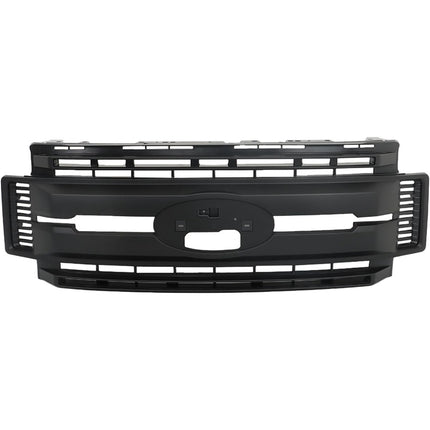 Findmall Front Bumper Upper Mesh Grill Grille Replacement for 2017-2019 F250 F350 HC3Z8200AC
