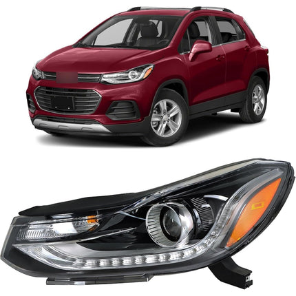 Findmall Headlight Assembly Replacement for Trax Front LH