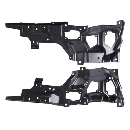Findmall Front Bumper Brackets for 2023-2025 Chevrolet Silverado 2500 HD and 3500 HD, Black, Left and Right Pair