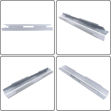 Findmall Outer Rocker Panel Pair for 2007-2017 Ford Expedition, Silver