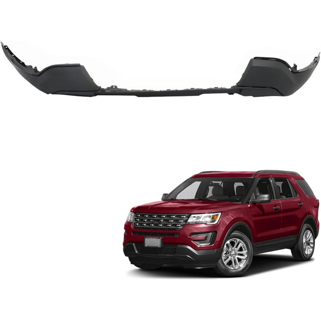 Findmall Front Lower Bumper Valance Replacement for 2016-2017 Ford Explorer, FO1095261C