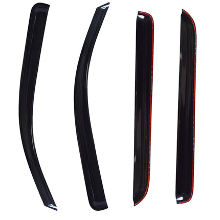 Findmall Side Window Visors Rain Guard Wind Vent Shade Deflector Replacement for 2014-2018 Silverado Sierra