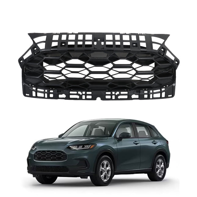 Findmall Matte Black Front Upper Bumper Grille Replacement for HR-V 2023-2024