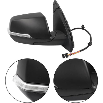 Passenger Side Power Heated Rearview Mirror 13-Wire Connector Replacement for Acadia AT4 SLT DENALI 2020 2021 2022 2023 2024 Replacement for 84579491
