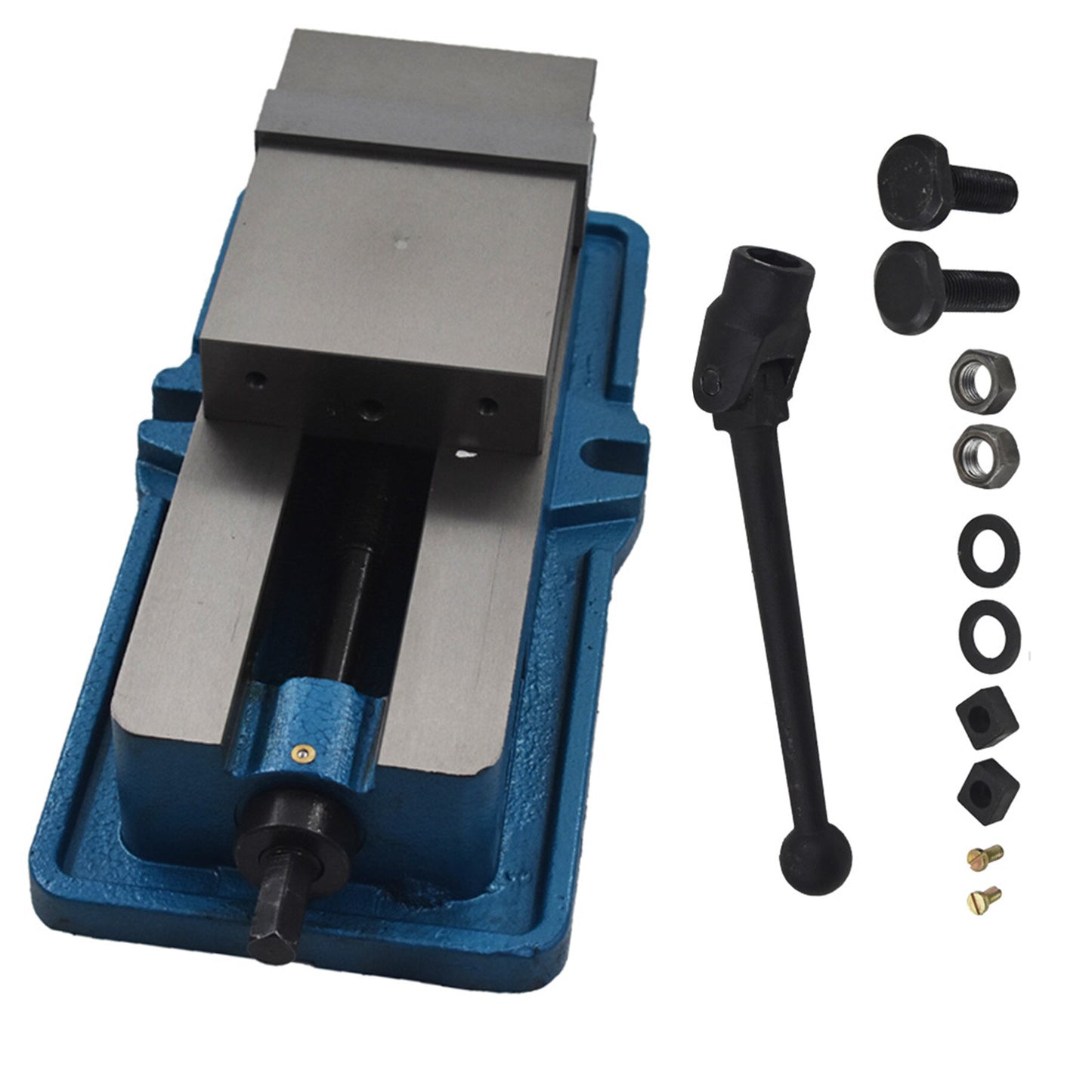 findmall Accuracy Mill Vise Without Base 6 X 5-1/2" for Milling Shaping and Drilling Machines