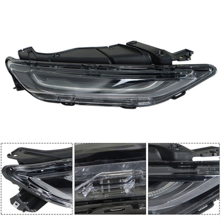 Findmall Headlight Headlamp Assembly with DRL Passenger Side Right RH Replacement for Blazer 2019 2020 2021 2022 Replacement for GM2563118
