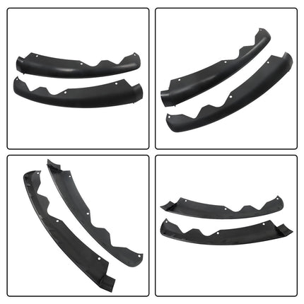 Findmall Unfinished Front Bumper Grille and Fog Light Cover Kit Replacement for Fusion 2013-2016 DS7Z17757EAPTM