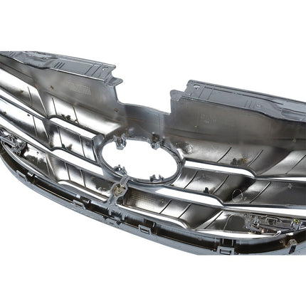 Findmall Front Grille for 2011-2013 Hyundai Sonata, Black with Chrome Trim