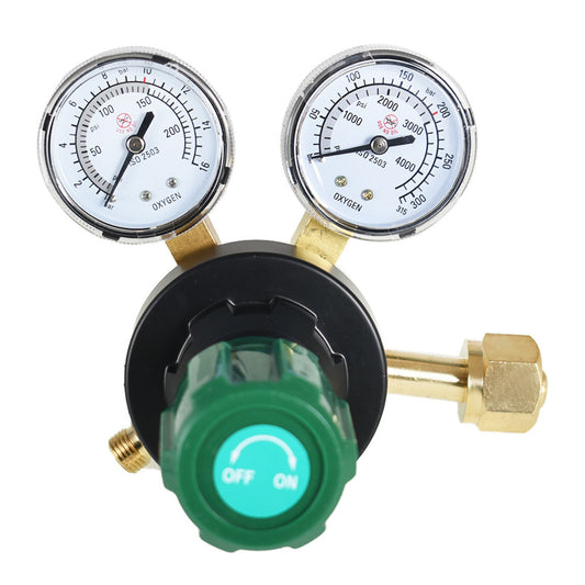 findmall Oxygen Regulator Welding Gas Gauges CGA540 Max Inlet Pressure 3000 PSI