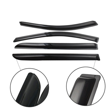 Findmall Side Window Visor Vent Rain Guard Deflector Replacement for 2005-2007 Honda Odyssey