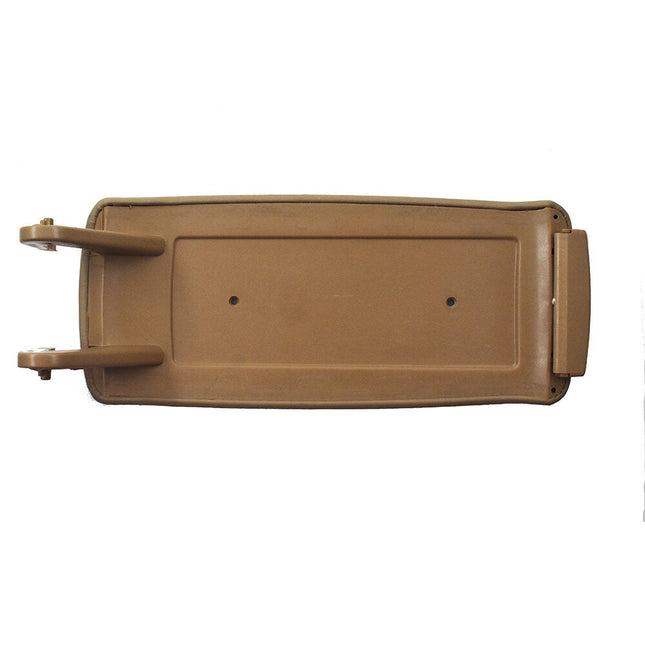 Findmall Leather Armrest Center Box Console Lid Cover Beige Thin Legs Replacement for 1999-2005 A6 C5 Car 2005-2008 A4 B7 Travel Version