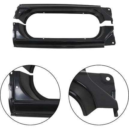 Findmall 8-Piece Rocker Panel Cab Corner and Wheel Arch Repair Kit for 1973-1987 Chevrolet GMC C/K Standard Cab