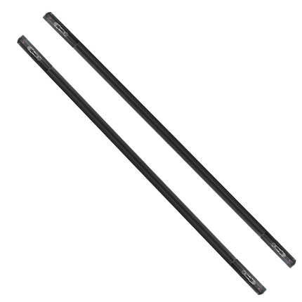 Findmall 2 Pcs Black Roof Trim Molding Sealing Strip Kit Replacement for 2003-2008 Toyota Corolla