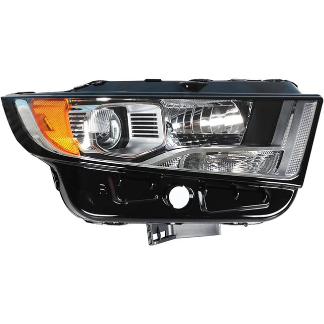 Findmall Headlight Assembly for 2015–2018 Ford Edge Front Right Passenger Side, Replaces FO2503341