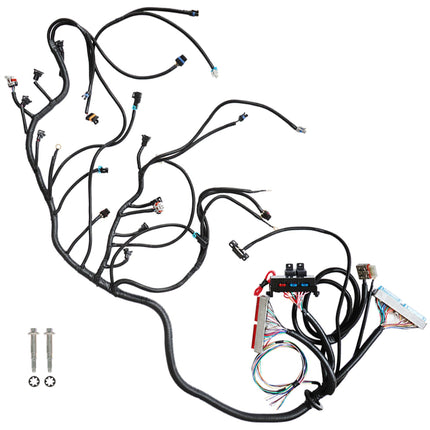 Findmall Standalone Wiring Harness with 4L60E Replacement for 1998-2006 DBC LS1 Engine 4.8 5.3 6.0 Vortec T56 or Non-Electric Tran (Drive by Cable)