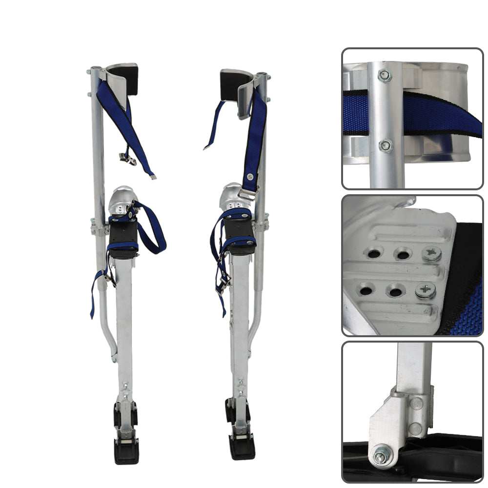 findmall 36'' - 48'' Aluminum Drywall Stilts Painters Walking Taping Finishing Tools