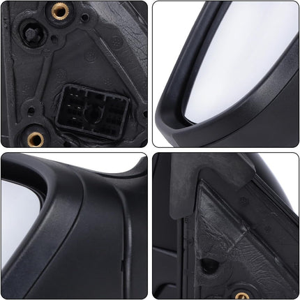 Findmall Exterior Side View Mirror Assembly Replacement for Trax 2024-2025 with Heat without Blind Spot Detection Left