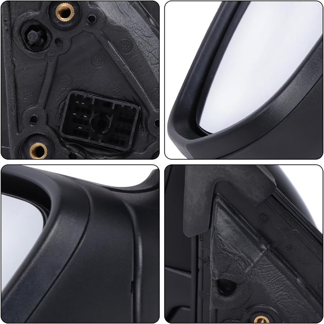 Findmall Side Mirror Assembly for 2024-2025 Trax, Driver Side, Heated, No Blind Spot