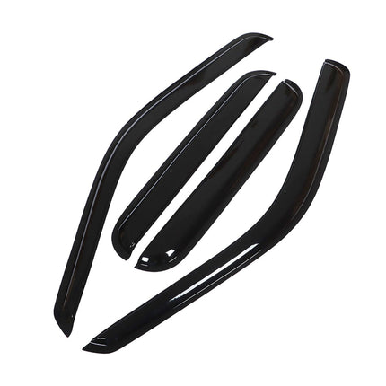 Findmall Side Window Visor Vent Rain Guard Deflector Replacement for 1999-2016 F250 F350 F450 F550 Super Duty Crew Cab