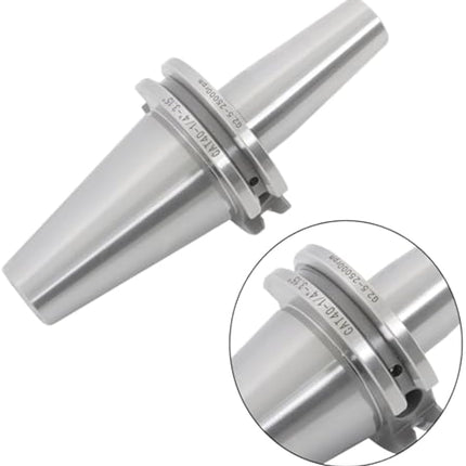 Findmall  CAT40 End Mill Holder, 1/4 Inch Diameter | G2.5/25000RPM Balance, for Milling, Drilling
