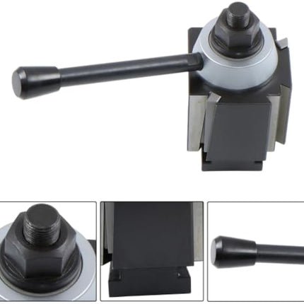 Findmall 6 Pcs CA Wedge Type Quick Change Tool Post, 14"-20" Lathe Swing | 250-401, 250-402, 250-404, 250-407, 250-410 Set