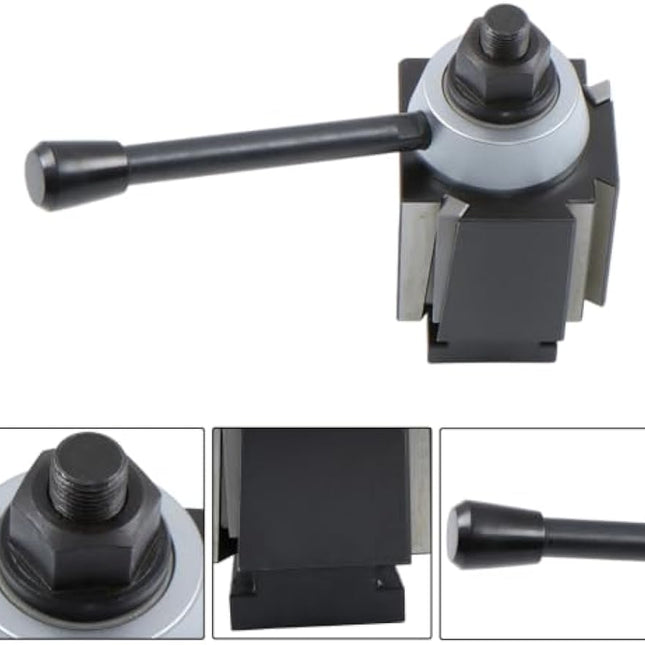 Findmall 6 Pcs CA Wedge Type Quick Change Tool Post, 14"-20" Lathe Swing | 250-401, 250-402, 250-404, 250-407, 250-410 Set