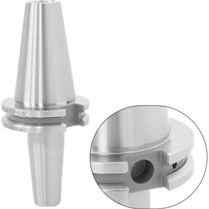 Findmall  CAT40 End Mill Holder, 1/4 Inch Diameter | G2.5/25000RPM Balance, for Milling, Drilling