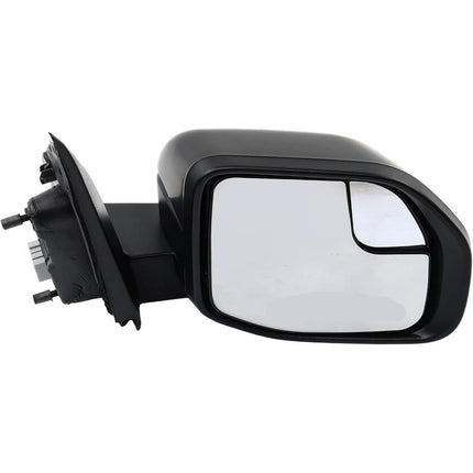 Findmall Power Mirror Passenger Right Side Replacement for Maverick 2022-2024 Replacement for NZ6Z17682J Matte Black with Wide-Angle Spotter Power Heated Electric 5-Pin Connector