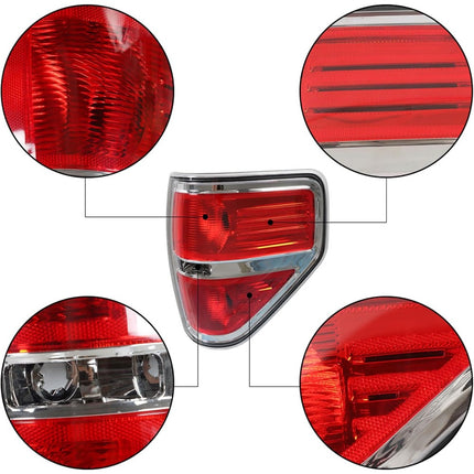 Findmall Tail Light Assemblies for 2009–2014 Ford F-150 Rear Left and Right, Replaces FO2818148 and FO2819148