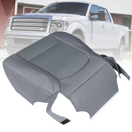 Findmall Gray Driver Side Cloth Seat Cover Replacement for 2011 2012 2013 2014 F150