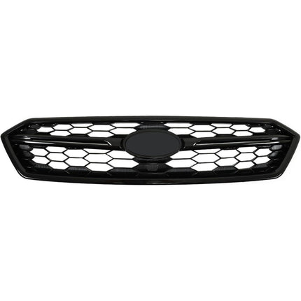 Findmall Front Upper Honeycomb Grille for 2018-2021 Subaru WRX, Black