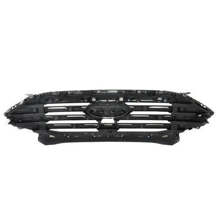 Findmall Black Full-Overlay Front Upper Center Bumper Grille Replacement for Edge 2019-2022