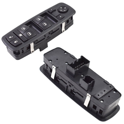 Findmall Power Window Master Switch Front Driver Left Side Replacement for 2014-2016 Cherokee 2015-2016 200 56046553AC 68271203AA 68271203AB 641-2733L 901-497
