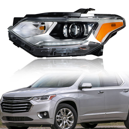 Findmall Headlight Assembly Replacement for Traverse Left LH