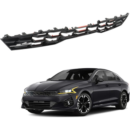 Findmall Front Upper Mesh Grille for 2022-2023 Kia Forte GT, Black and Red