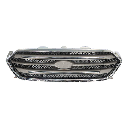 Findmall Front Upper Grille Grill Assembly Chrome Replacement for 2013-2019 Taurus Sedan 4-Door