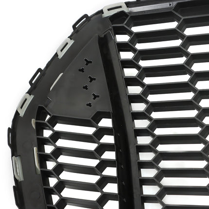 Findmall Front Grille Upper Matte Black Honeycomb Style Replacement for Transit T150 T250 T350 2020-2022