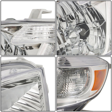 Findmall Headlight Assemblies for 2008–2010 Toyota Highlander Front Left and Right, Replaces 81130-48470 and 81170-48460