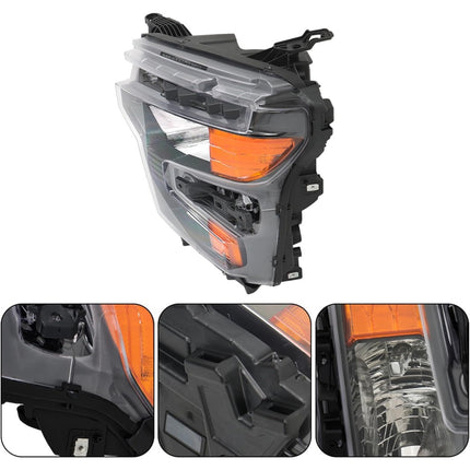 Findmall Headlights Assembly Replacement for Silverado 1500 2022-2024