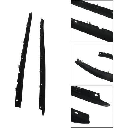 Findmall Window Sweep Weatherstrip Seals for Chevrolet Corvette, Left & Right Pair