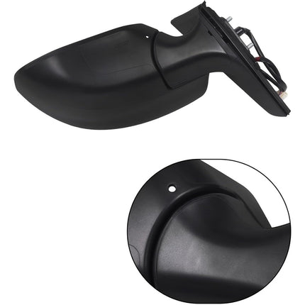 Findmall Side Mirror Assembly for 2013-2019 Sentra, Driver Side, Power, 3-Pin