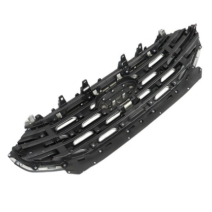 Findmall Black Full-Overlay Front Upper Center Bumper Grille Replacement for Edge 2019-2022