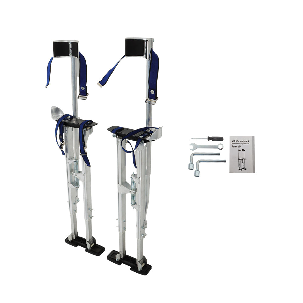 findmall 36'' - 48'' Aluminum Drywall Stilts Painters Walking Taping Finishing Tools