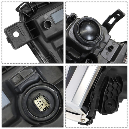 Findmall Headlight Assembly Replacement for Silverado 1500 Right RH