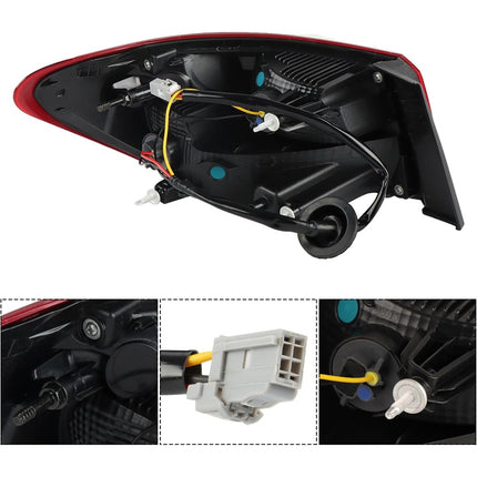 Findmall Outer Tail Light Assembly for 2016–2021 Chevrolet Malibu Rear Right Passenger Side, Replaces GM2805122