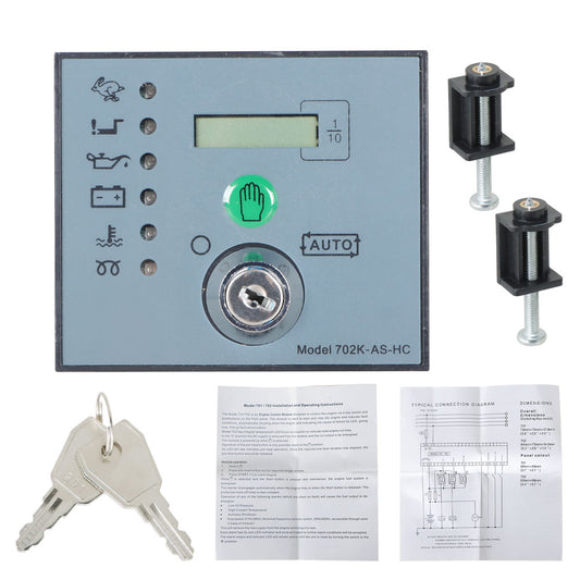 findmall For DSE702K-AS DSE702AS Auto Start Generator Controller Board Panel