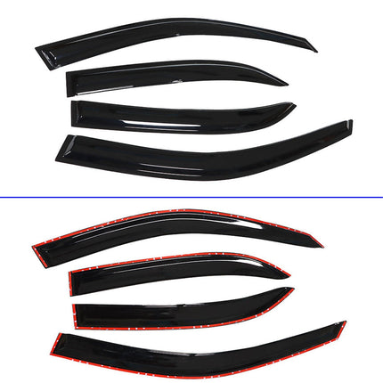 Findmall Side Window Visor Vent Rain Guard Deflector Replacement for 1998-2002 Toyota Corolla Sedan