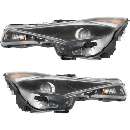 Findmall Headlight Assemblies for 2021–2022 Hyundai Elantra Front Left and Right, Replaces 92101-AB000 and 92102-AB000