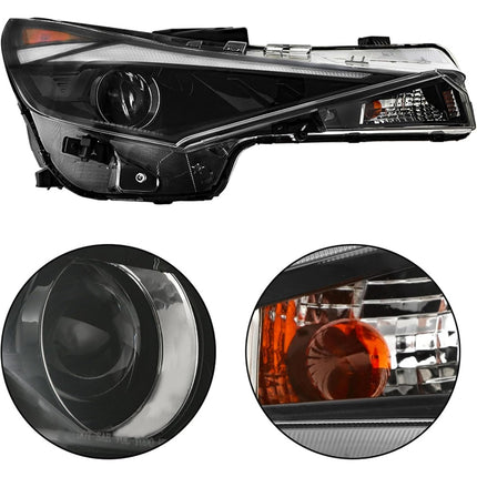Findmall Headlight Assembly for 2021–2022 Hyundai Elantra Front Right Passenger Side, Replaces 92102-AB000